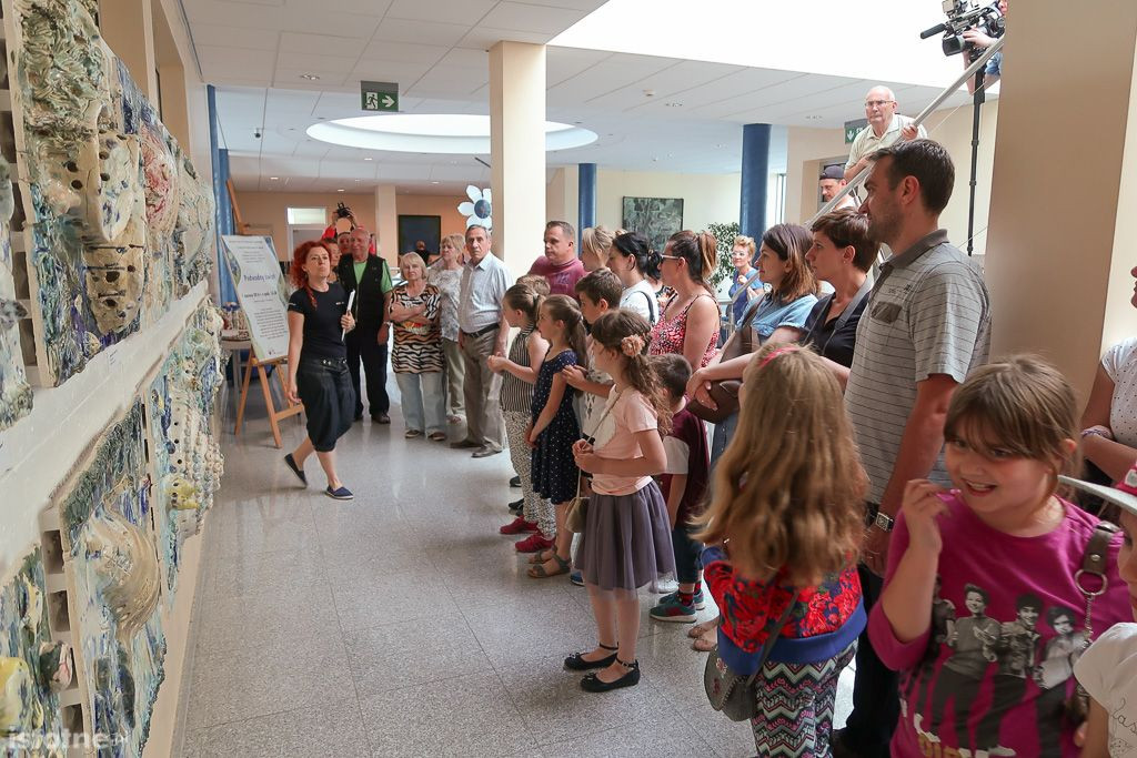 Wernisaż wystawy rzeźb ceramicznych 