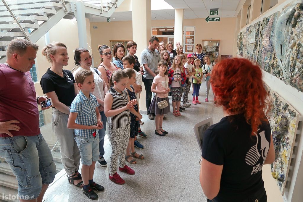 Wernisaż wystawy rzeźb ceramicznych 