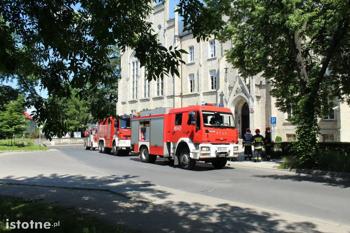 Alarm o podłożeniu bomby w sądzie