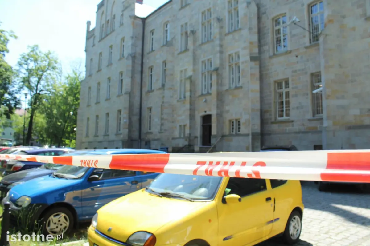 Alarm o podłożeniu bomby w sądzie