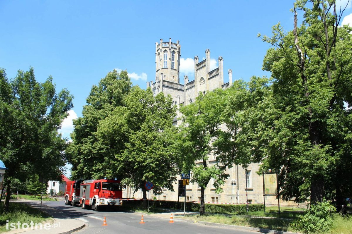 Alarm o podłożeniu bomby w sądzie