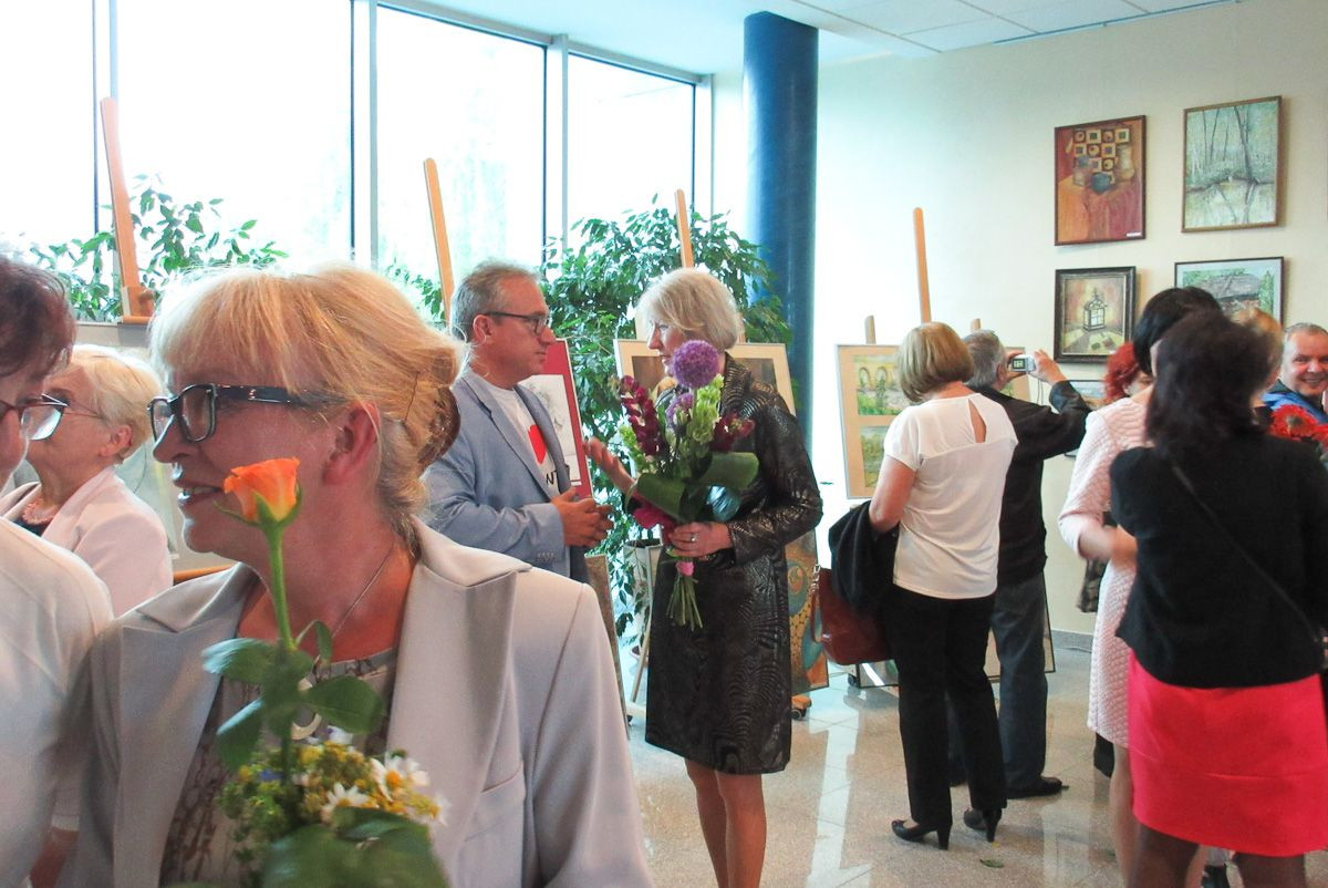 Wernisaż wystawy Uniwersytetu Trzeciego Wieku