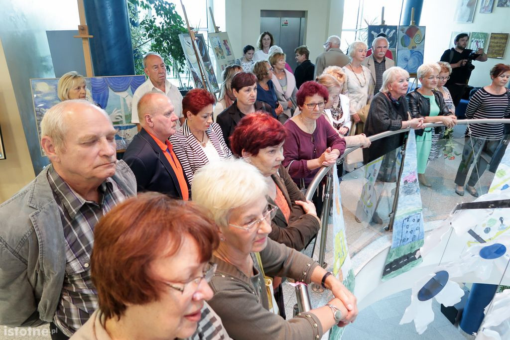 Wernisaż wystawy Uniwersytetu Trzeciego Wieku