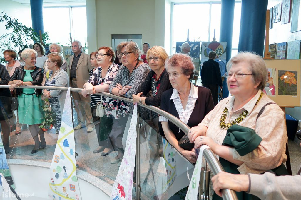 Wernisaż wystawy Uniwersytetu Trzeciego Wieku