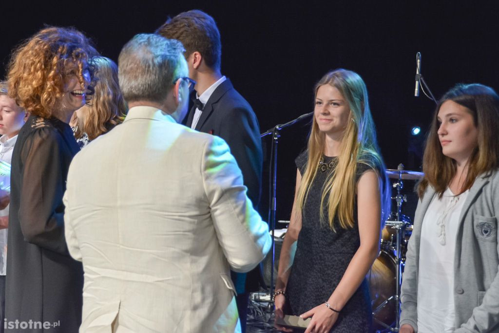 Prezydent Piotr Roman nagrodził najzdolniejszych uczniów