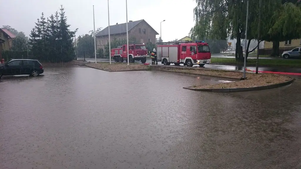Podtopienia w Nowogrodźcu