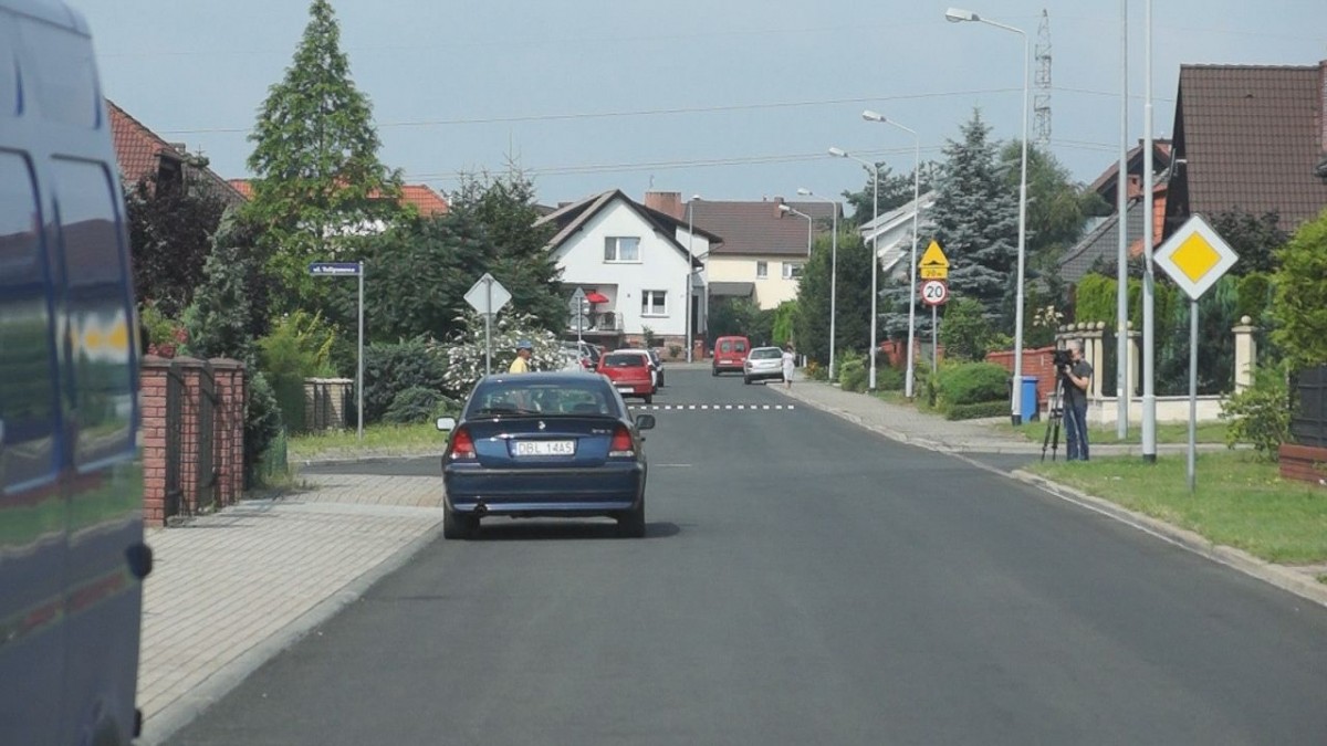 Ulica Różana w Bolesławcu doczekała się remontu