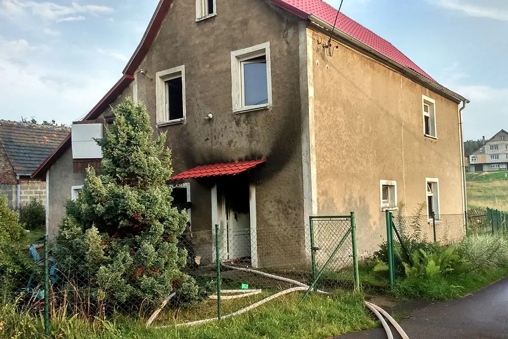 Pożar w Nowych Jaroszowicach