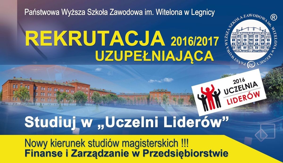 PWSZ  w Legnicy - Rertutacja Uzupełniająca