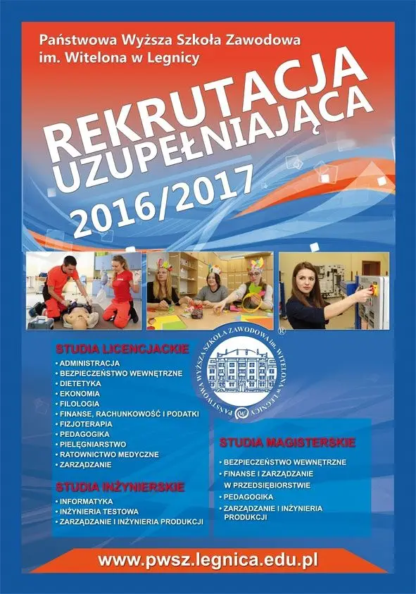 PWSZ  w Legnicy - Rertutacja Uzupełniająca