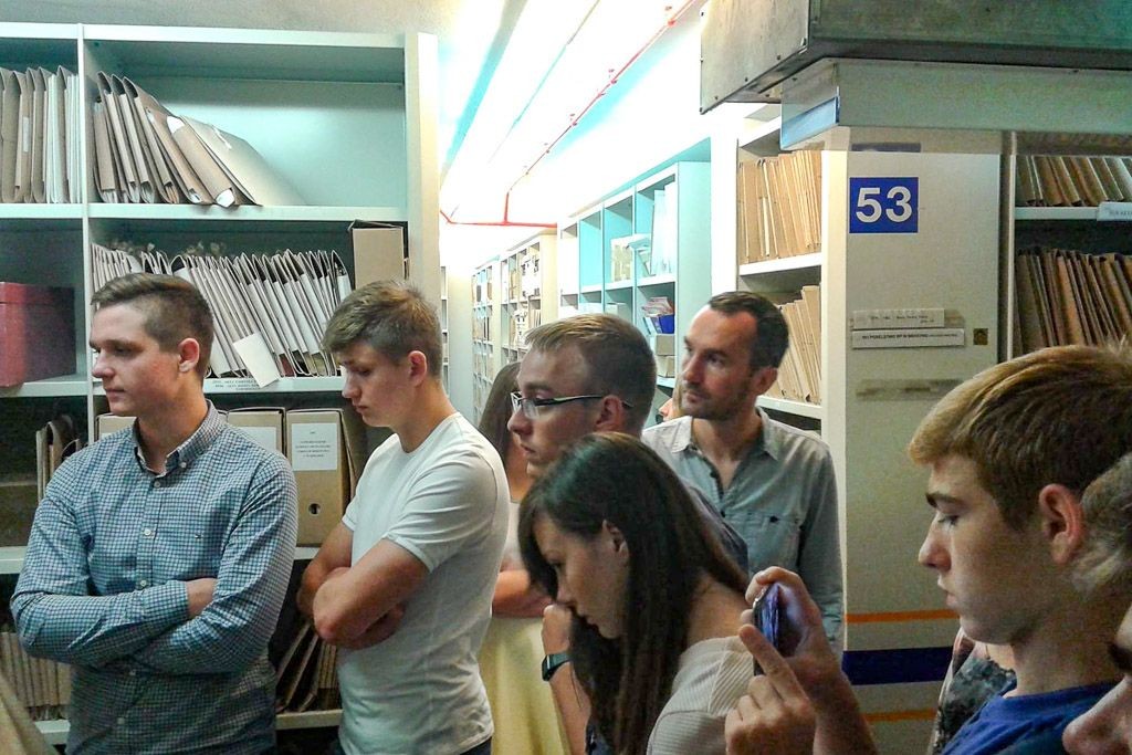 Zajęcia w Archiwum Akt Nowych