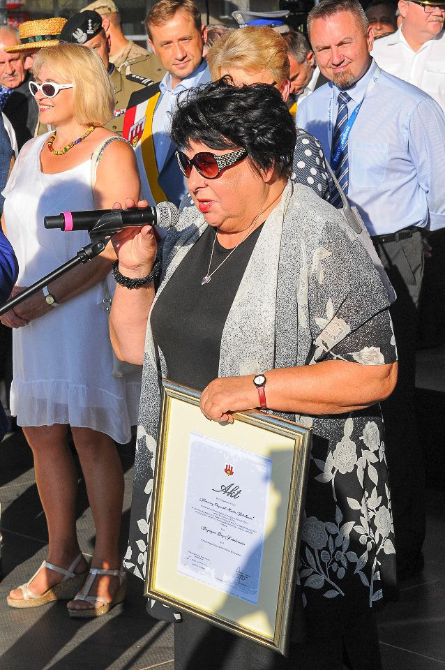 Krystyna Gay-Kutschenreiter z honorowym obywatelstwem