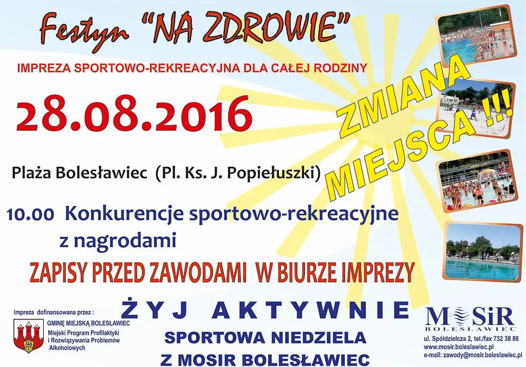 Spędź niedzielę na sportowo z bolesławieckim MOSiR-em