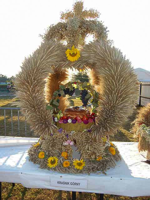 Wieniec z Tomaszowa najpiękniejszy w powiecie