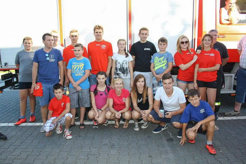 Druhowie z Czernej na manewrach pożarniczych w Saksonii