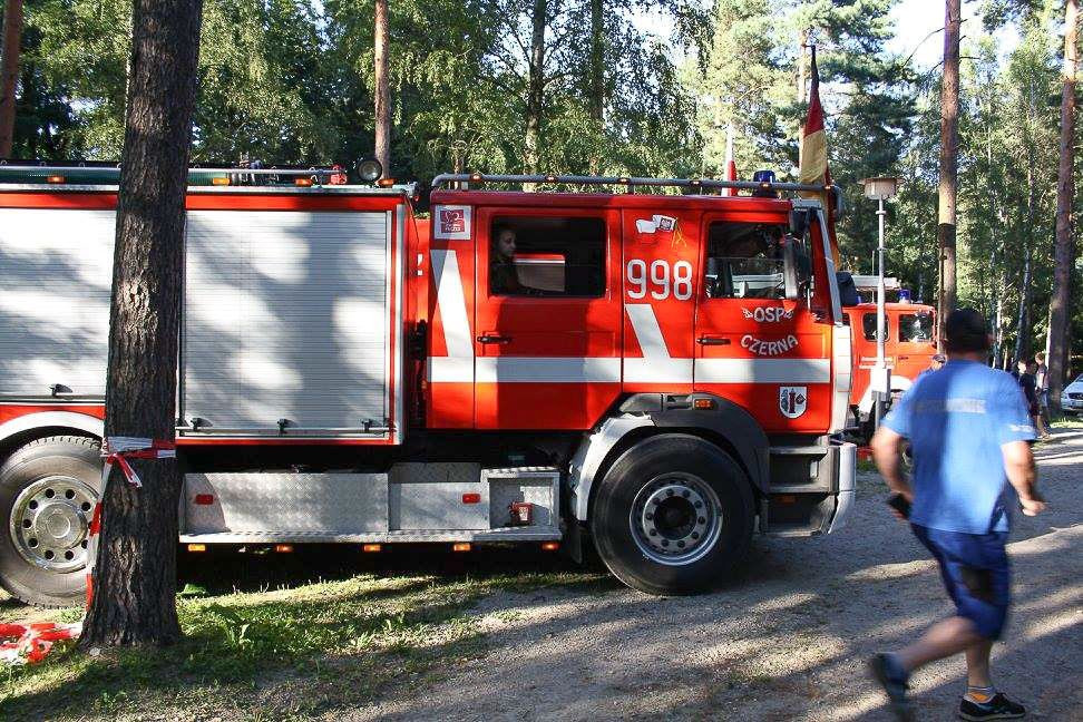 Druhowie z Czernej na manewrach pożarniczych w Saksonii
