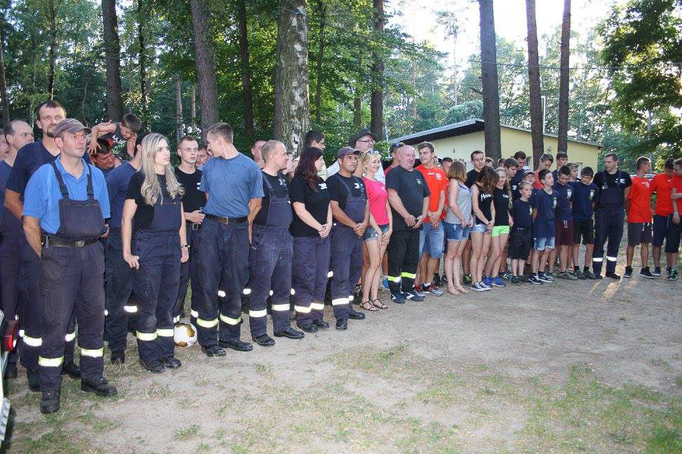 Druhowie z Czernej na manewrach pożarniczych w Saksonii