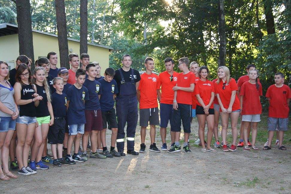 Druhowie z Czernej na manewrach pożarniczych w Saksonii