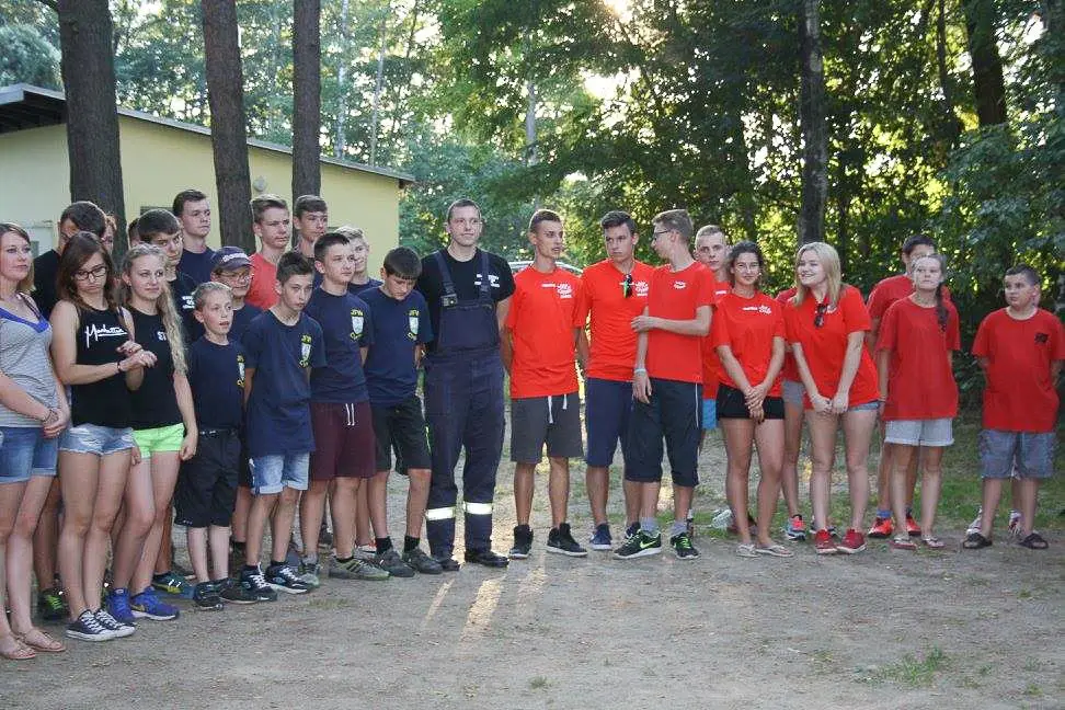 Druhowie z Czernej na manewrach pożarniczych w Saksonii