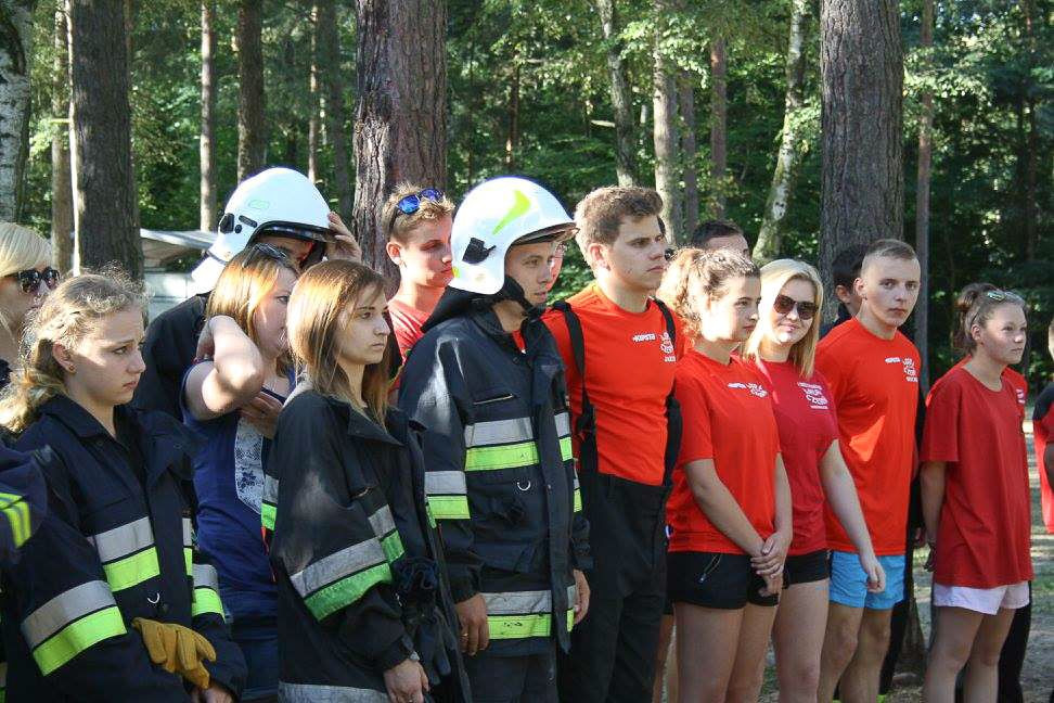 Druhowie z Czernej na manewrach pożarniczych w Saksonii