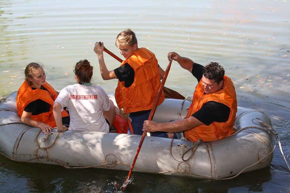 Druhowie z Czernej na manewrach pożarniczych w Saksonii