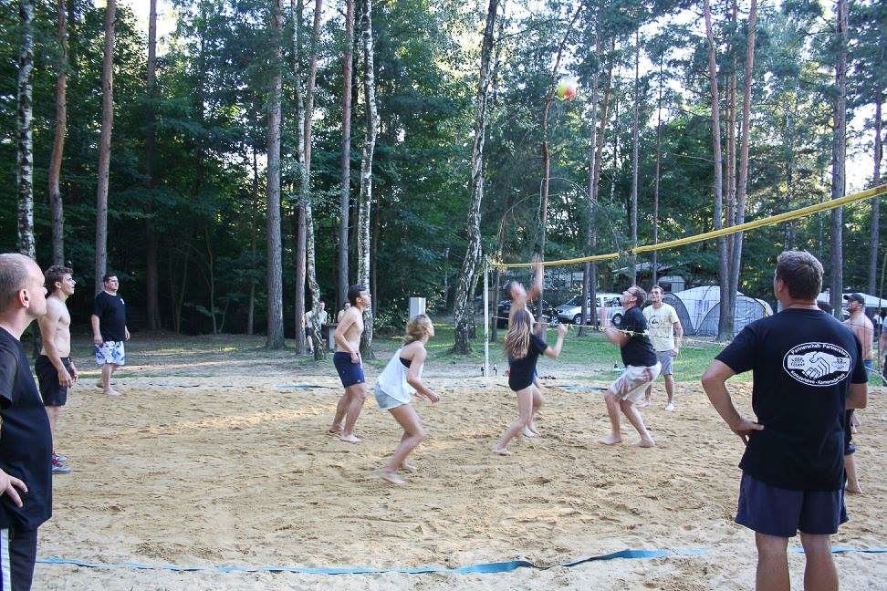 Druhowie z Czernej na manewrach pożarniczych w Saksonii