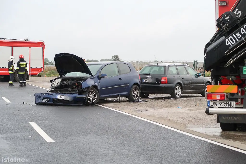 Wypadek przy lądowisku Krzywa