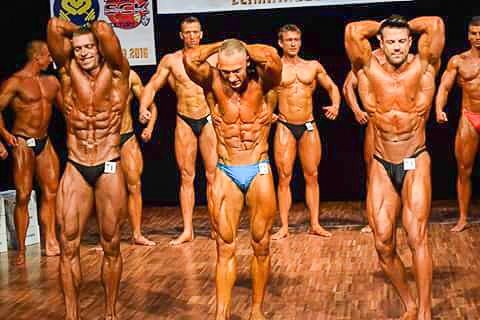 Kulturysta Adrian Markowski drugi na ogólnopolskich zawodach