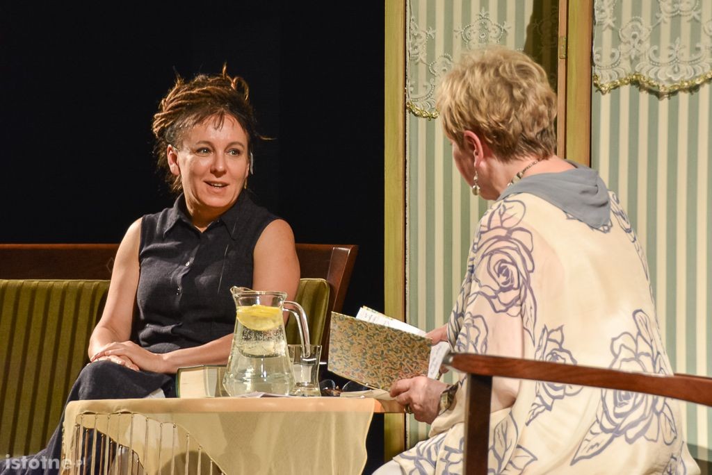 Olga Tokarczuk w Teatrze Starym w Bolesławcu