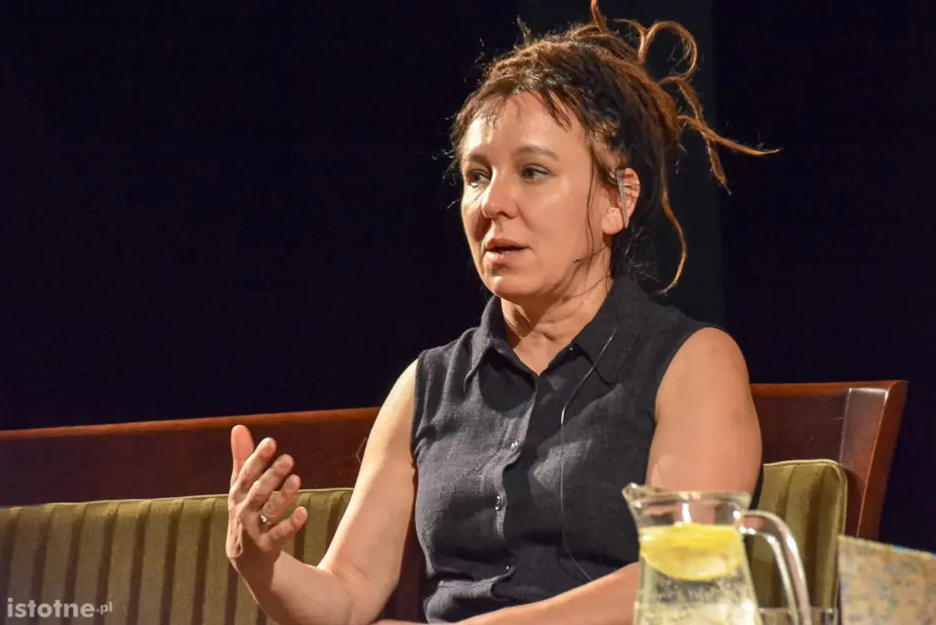 Olga Tokarczuk w Teatrze Starym w Bolesławcu