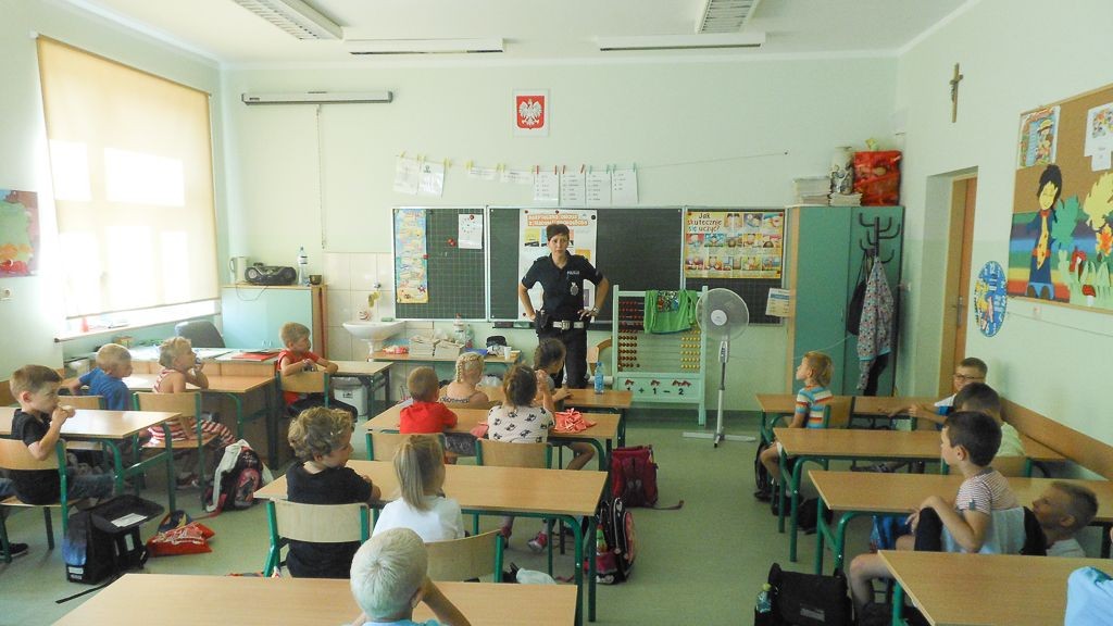 Edukacyjne spotkania z uczniami „Bezpieczna droga do szkoły”