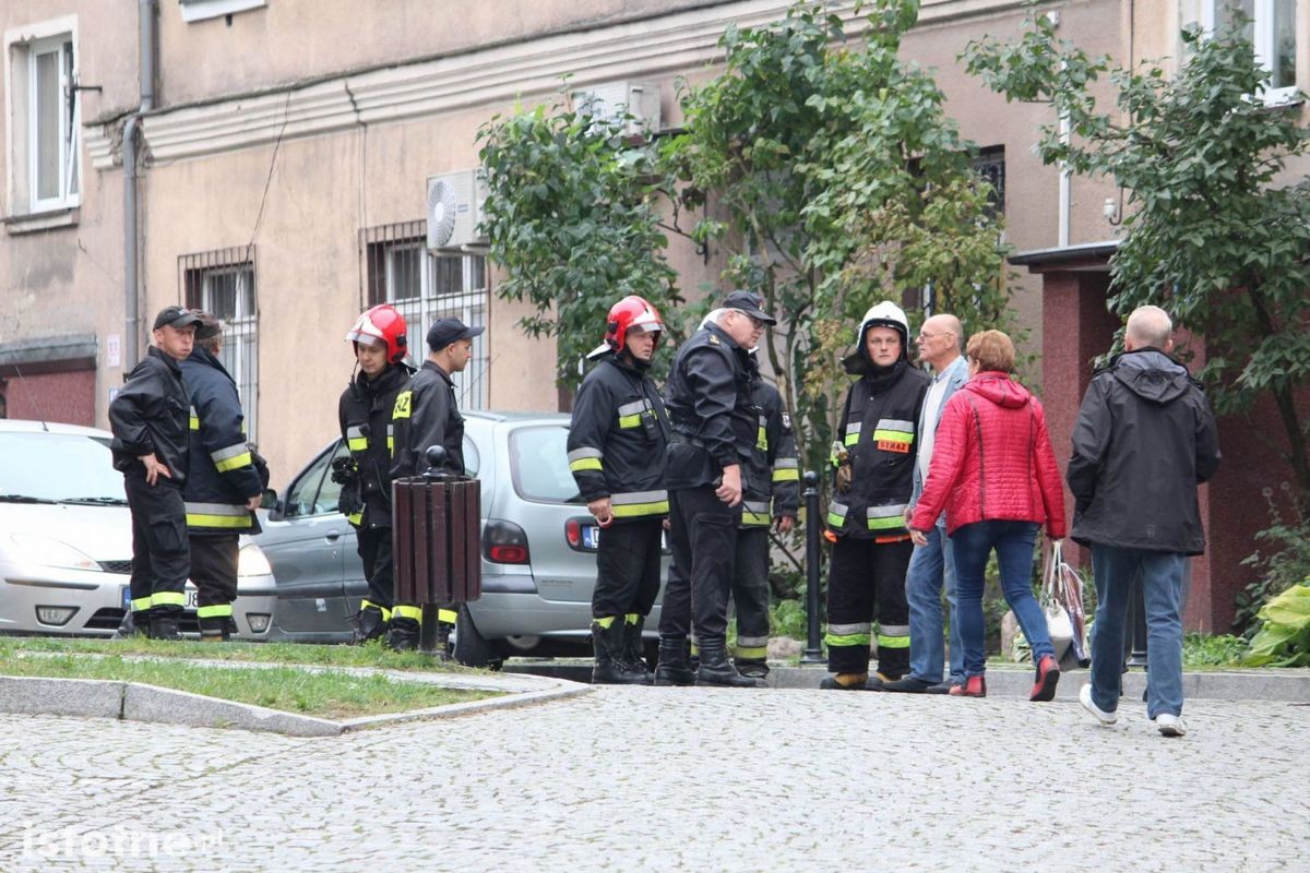 Pocisk artyleryjski znaleziono za siedzibą Powiatu