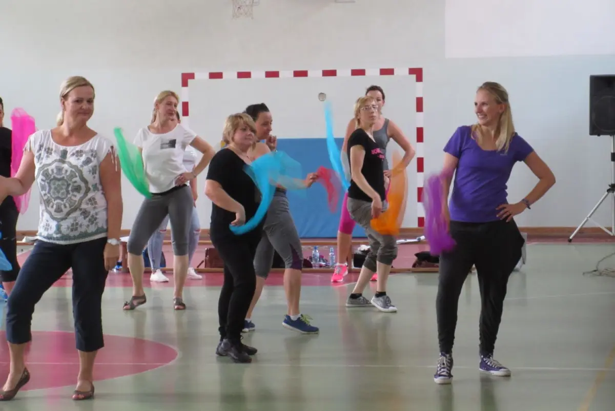 Warsztaty taneczno-sportowe w MZS nr 1