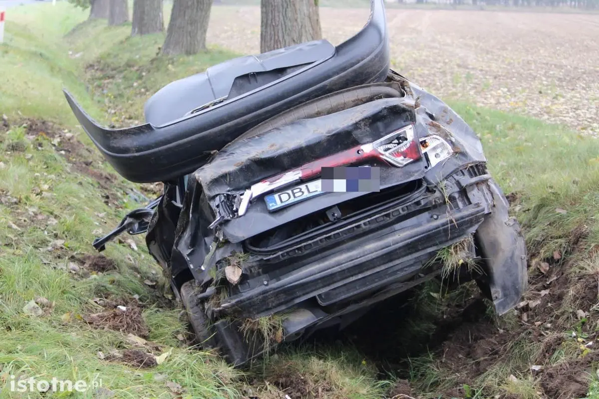 Wypadek koło Warty Bolesławieckiej