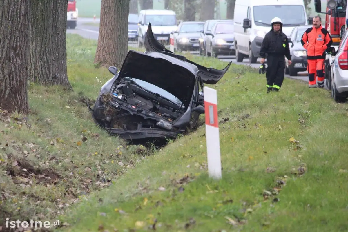 Wypadek koło Warty Bolesławieckiej