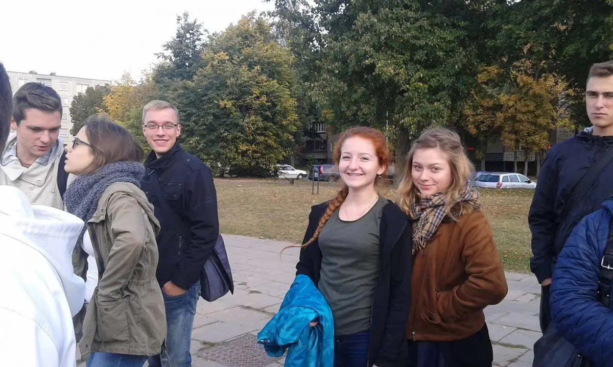 Bolesławiecka młodzież na obozie naukowym w Wilnie
