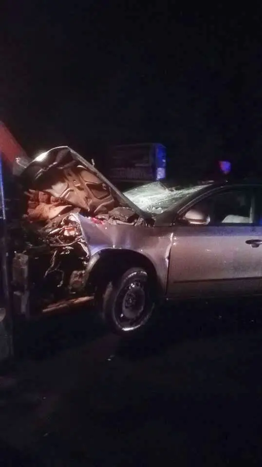 Wypadek w Tomaszowie. Jedna osoba ranna