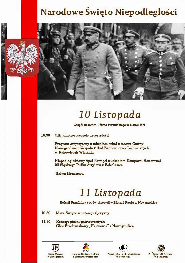 Obchody Narodowego Święta Niepodległości w Nowogrodźcu