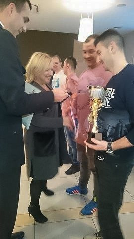 Strażacy z Bolesławca najlepsi w badmintonie