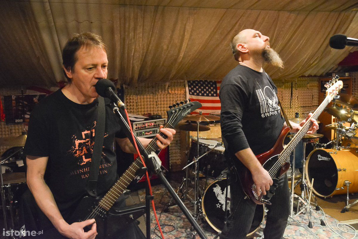 Próba thrashmetalowego Error Code w bolesławieckiej Concordii, wtorek 15 listopada