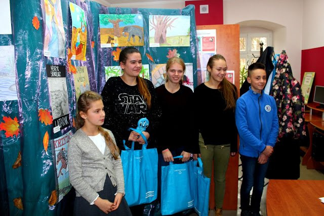 Konkursy w bibliotece szkolnej Zespołu Szkół Ogólnokształcących i Zawodowych im. mjra Henryka Sucharskiego