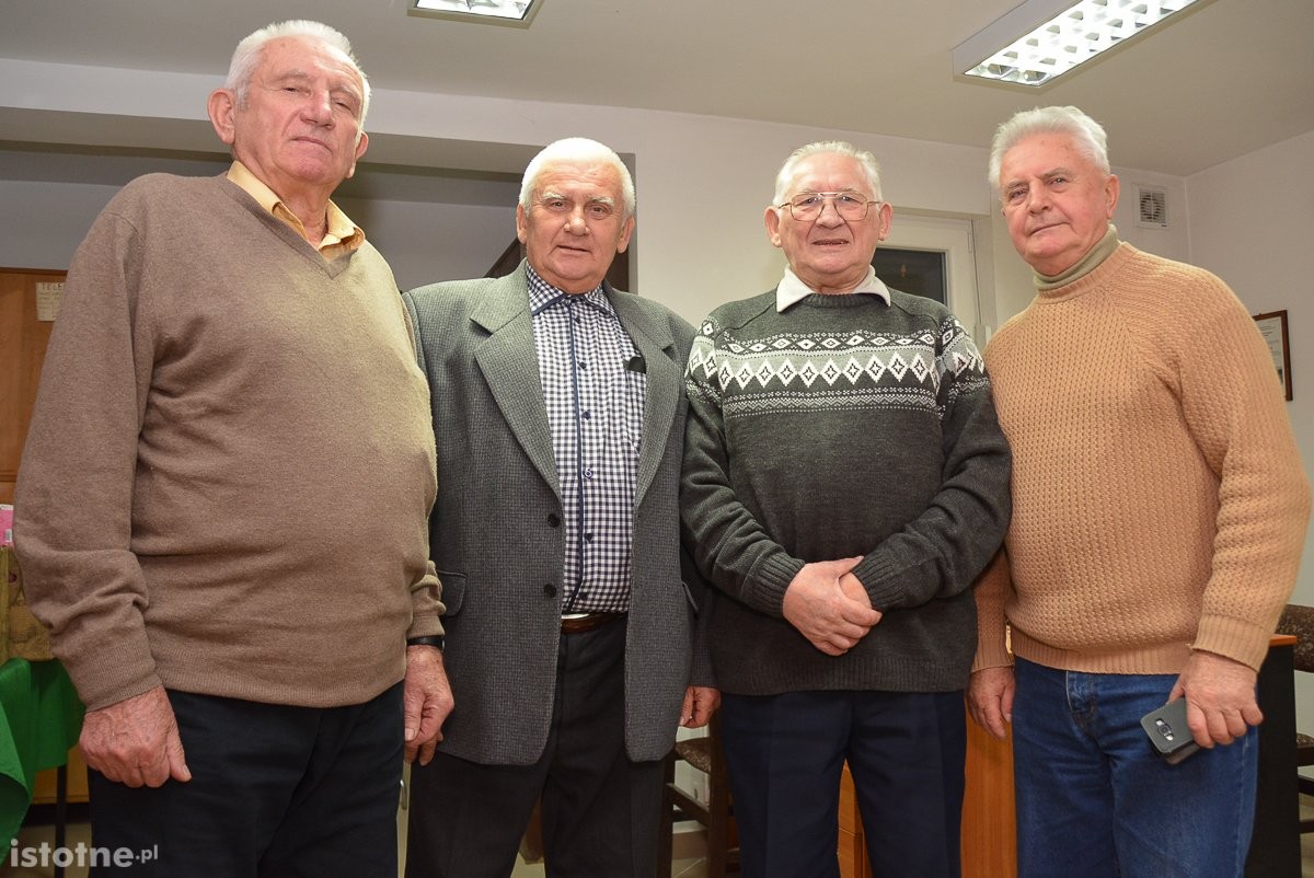 Michał Tychoń, Ryszard Drobnicki, Tadeusz Żuk i Zbigniew Junkiewicz