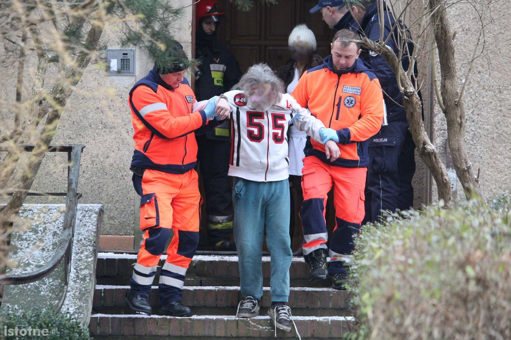 Akcja strażaków przy al. Tysiąclecia