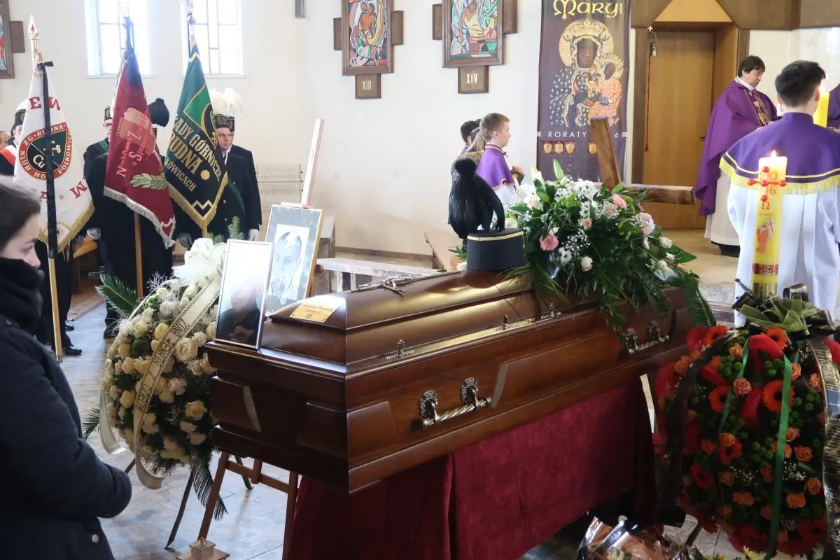 Msza żałobna za górników