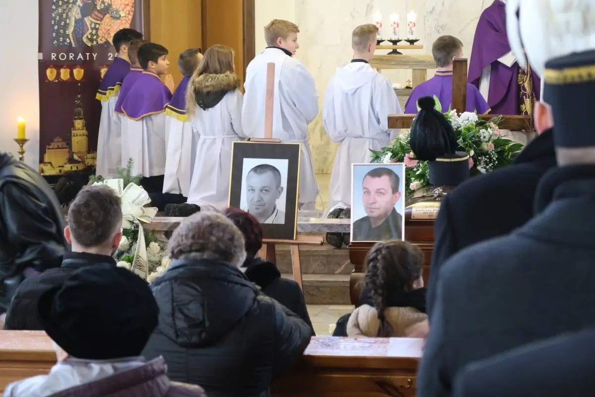 Msza żałobna za górników