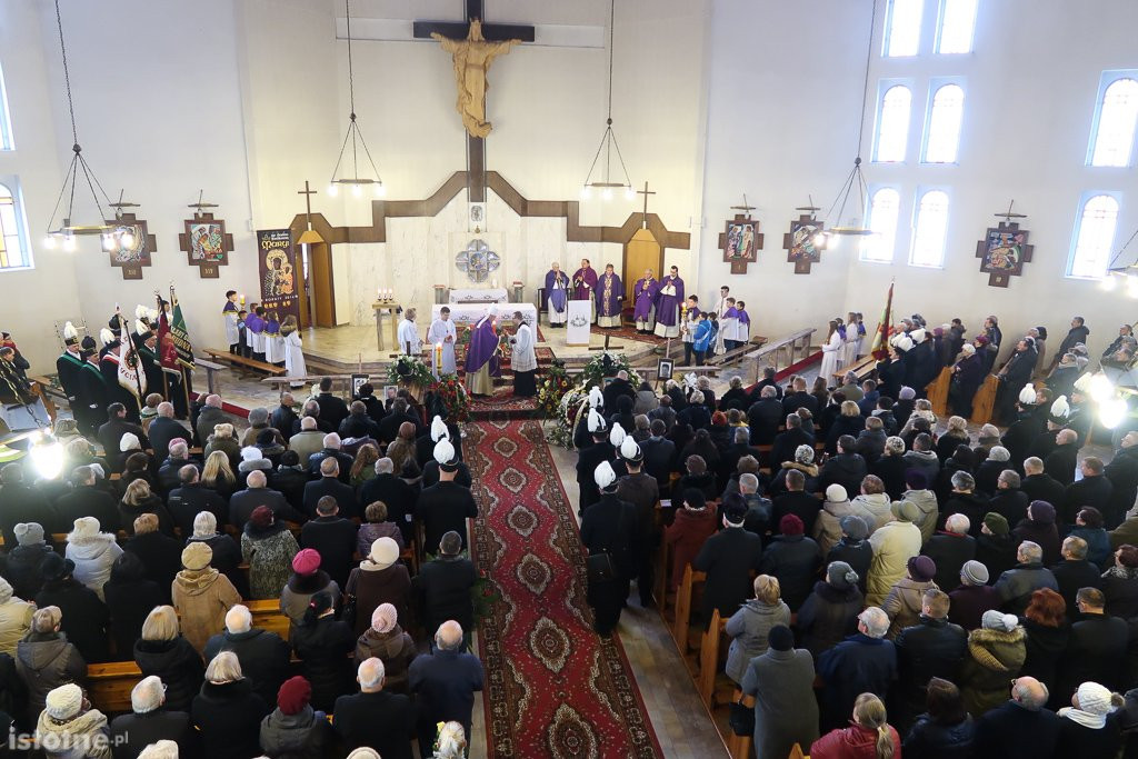 Msza żałobna za górników, którzy zginęli w kopalni Rudna