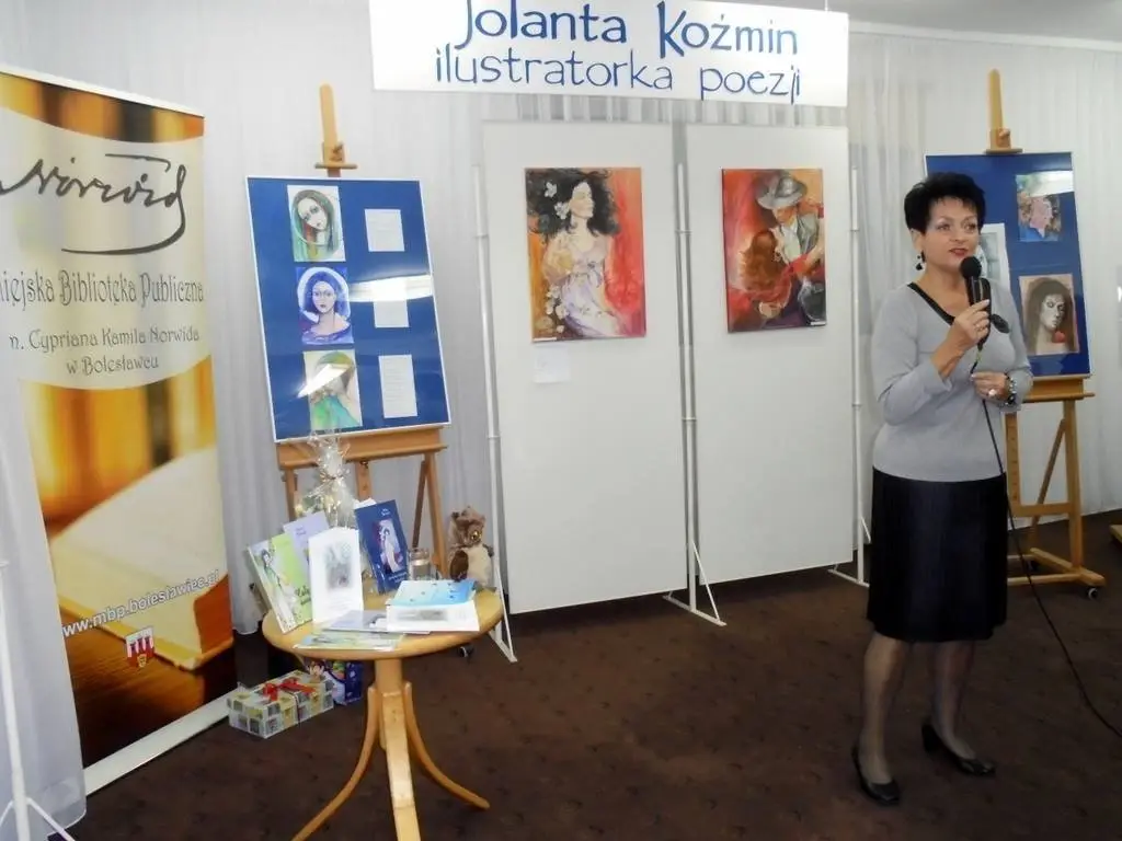 Wernisaż prac Jolanty Koźmin