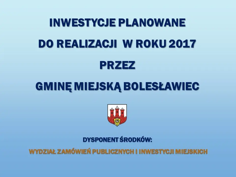 Przyszłoroczny budżet Bolesławca uchwalony