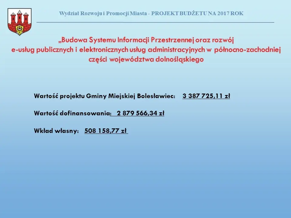 Przyszłoroczny budżet Bolesławca uchwalony