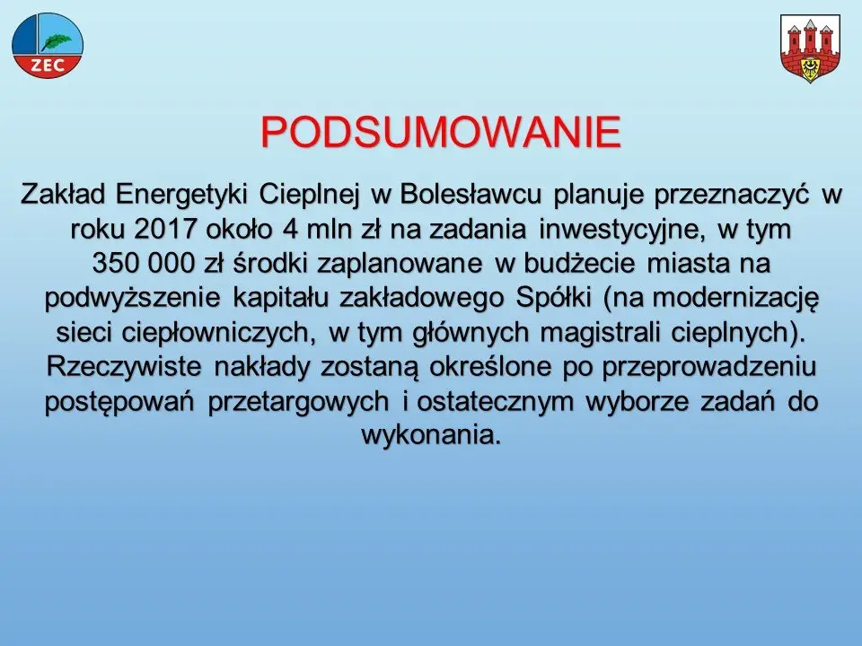 Przyszłoroczny budżet Bolesławca uchwalony